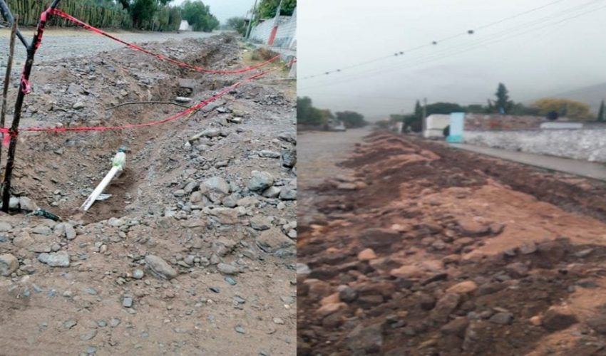 Rehabilitación de tubería en la cabecera Municipal